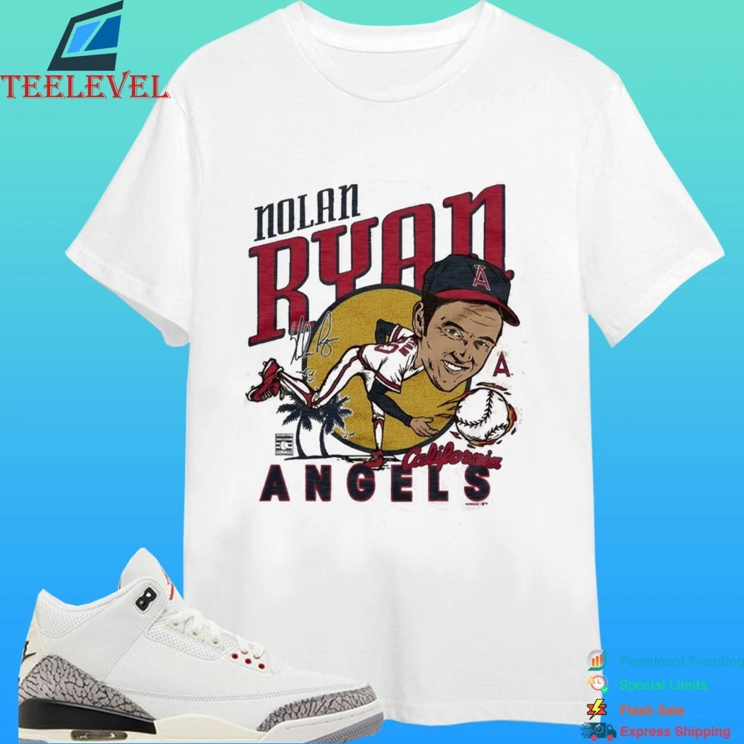 Angels Nolan Ryan Signature Shirt