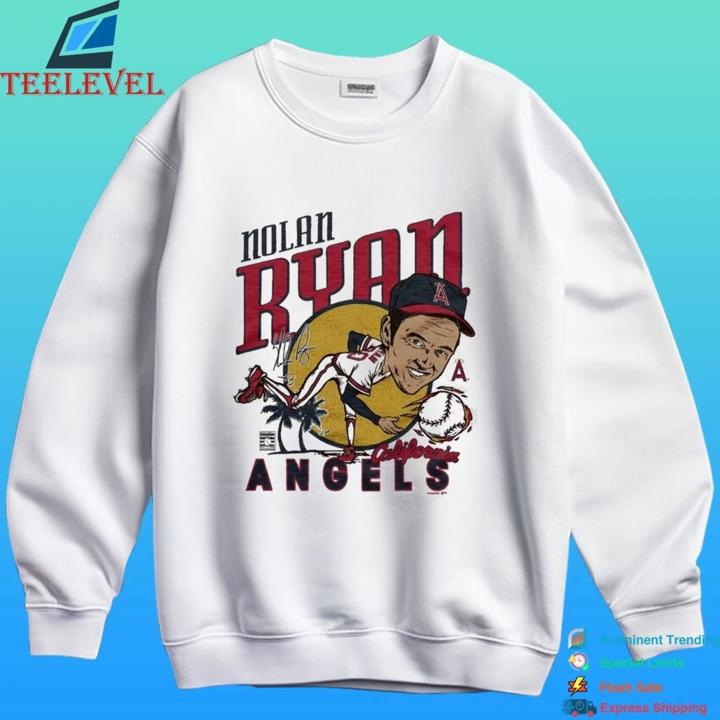 Angels Nolan Ryan Signature Shirt