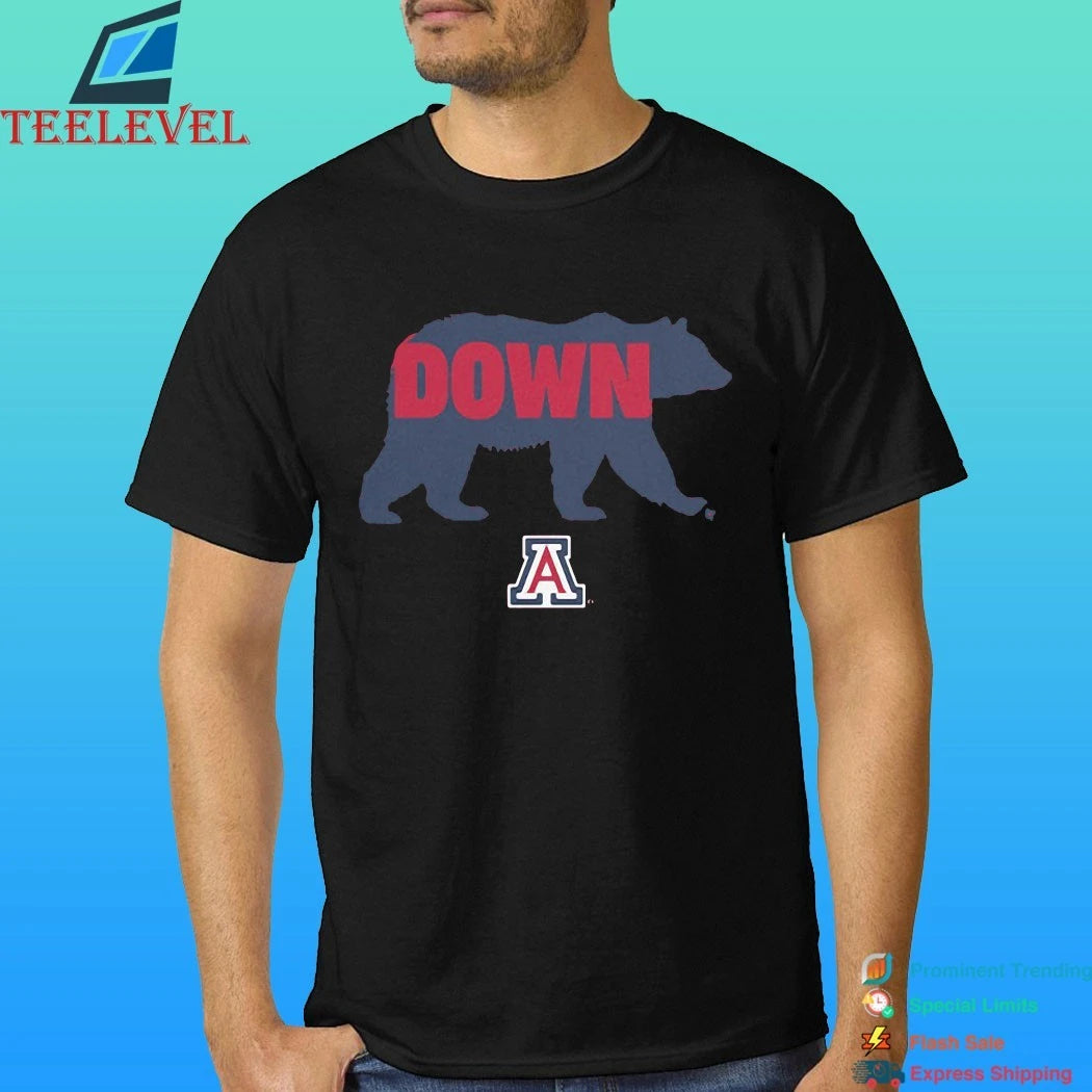 Arizona Wildcats Bear Down Symbol Shirt