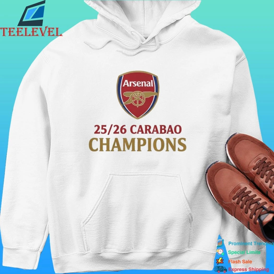 Arsenal 25 26 Carabao Champions Shirt