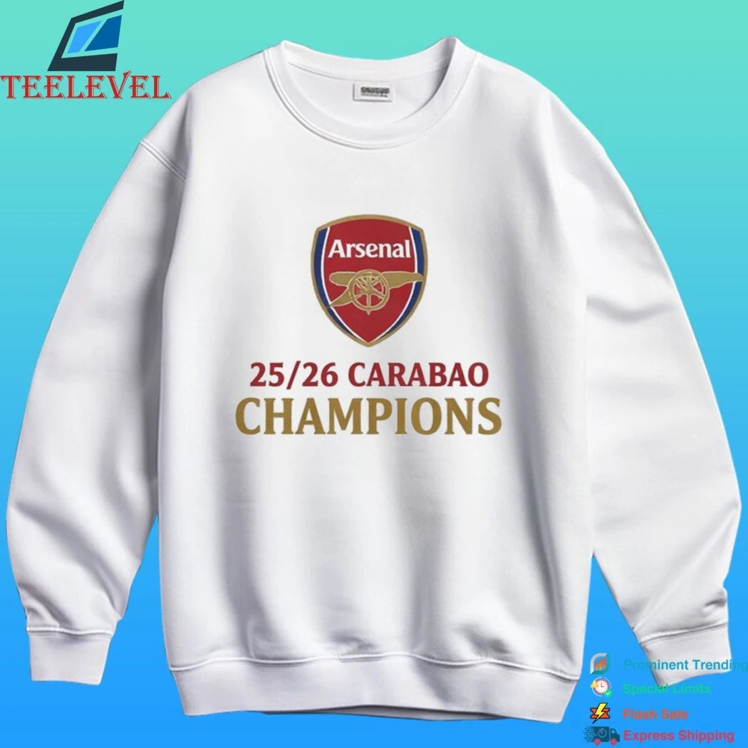 Arsenal 25 26 Carabao Champions Shirt