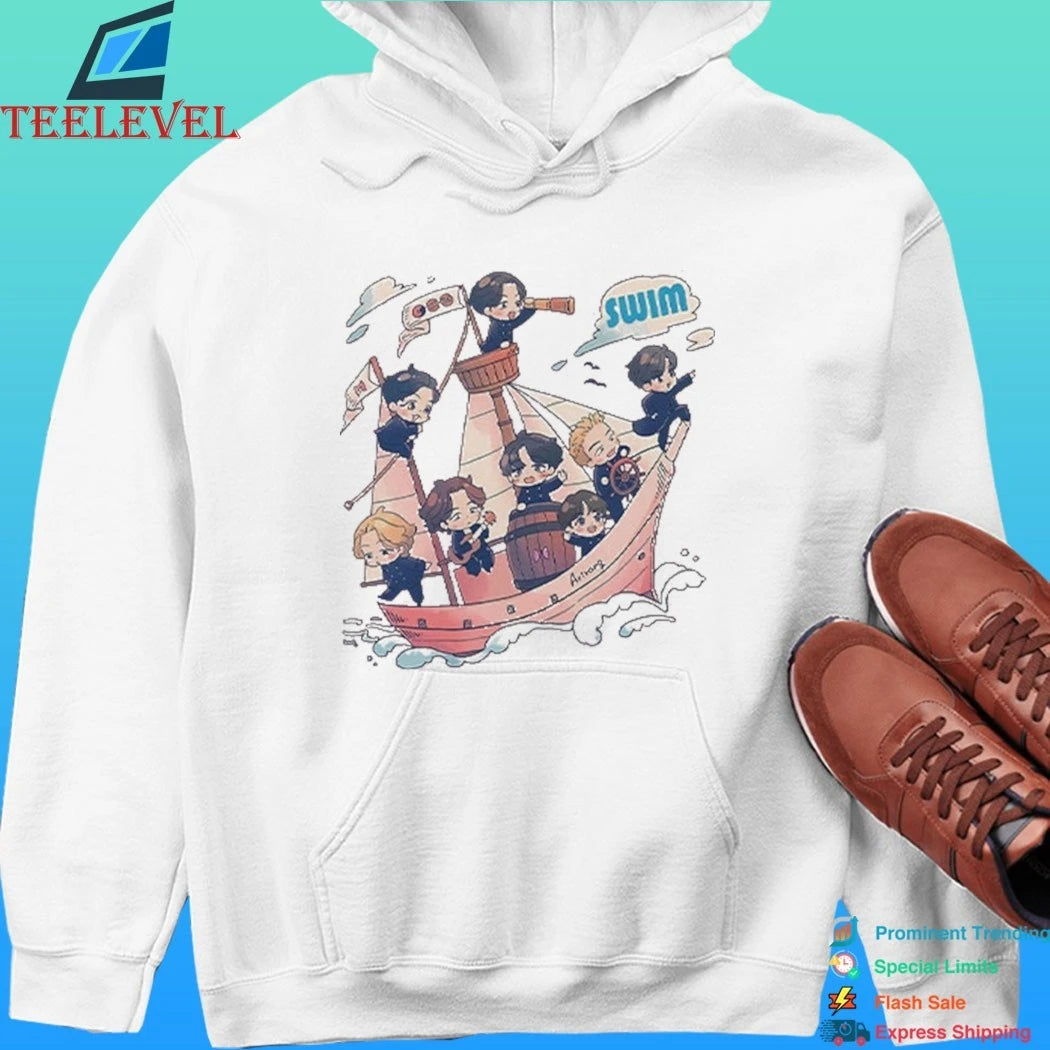 Bangtan Arirang Swim Track Shirt