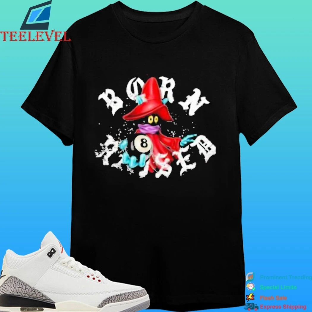 Born X Raised Party Wizard Rocker Shirt