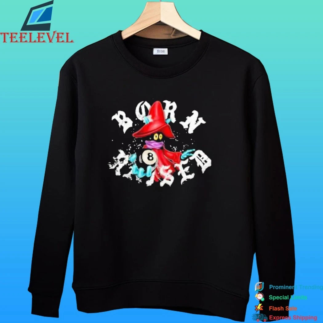 Born X Raised Party Wizard Rocker Shirt