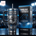 Carolina Panthers Keep Pounding Tumbler