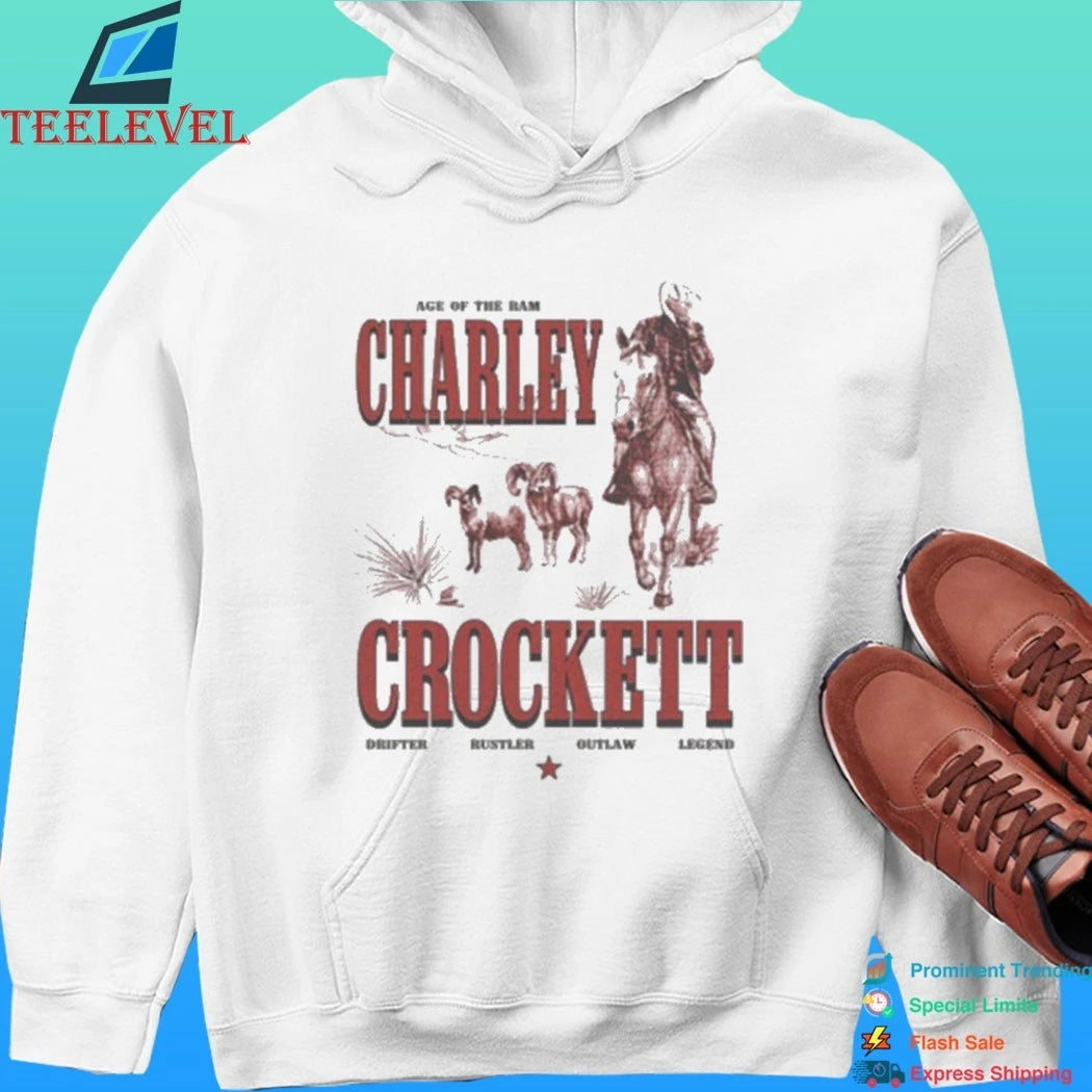 Charley Crockett Wanted Age Of The Bam Drifter Rustler Outlaw Legend Shirt