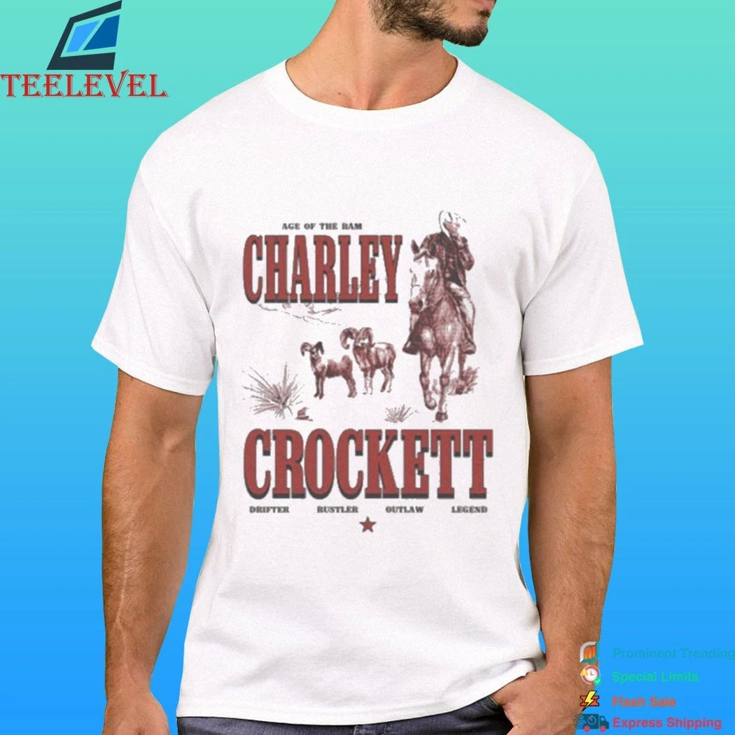 Charley Crockett Wanted Age Of The Bam Drifter Rustler Outlaw Legend Shirt