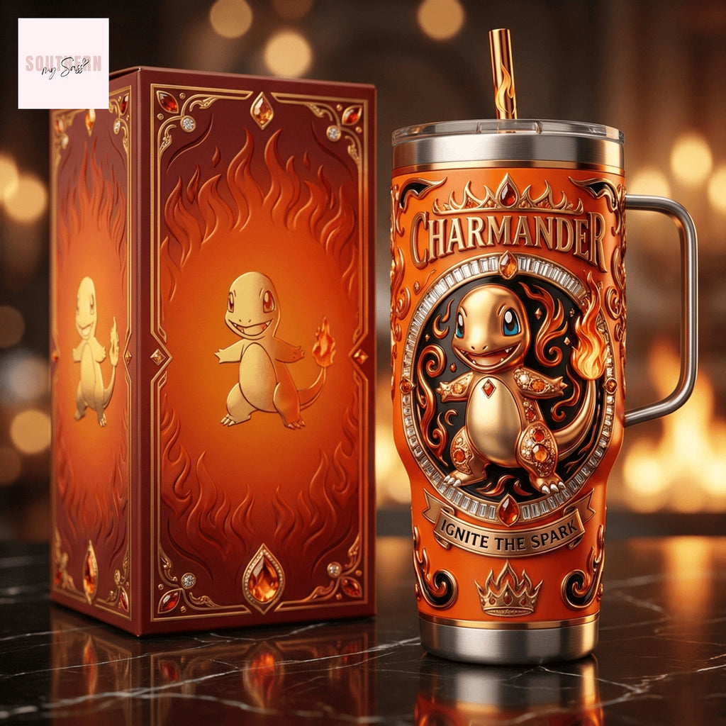 Charmander Ignite The Spark Tumbler
