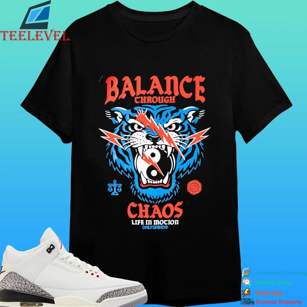 Daily Grind Balance Through Chaos Shirt