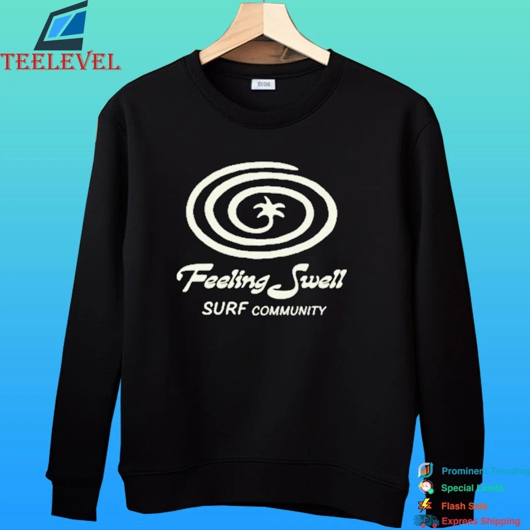 Feeling Well Surf Community Swirl Shirt