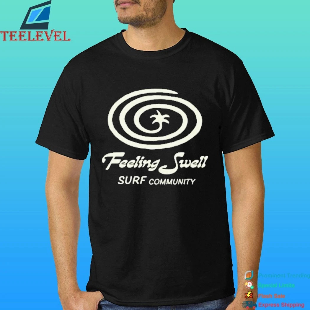 Feeling Well Surf Community Swirl Shirt