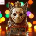 Friday The 13th Cat Edition Whiskey Bottle