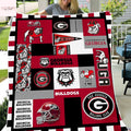 Georgia Bulldogs Go Dawgs Blanket