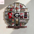 Georgia Bulldogs Home Decorative 3D Wall Clock