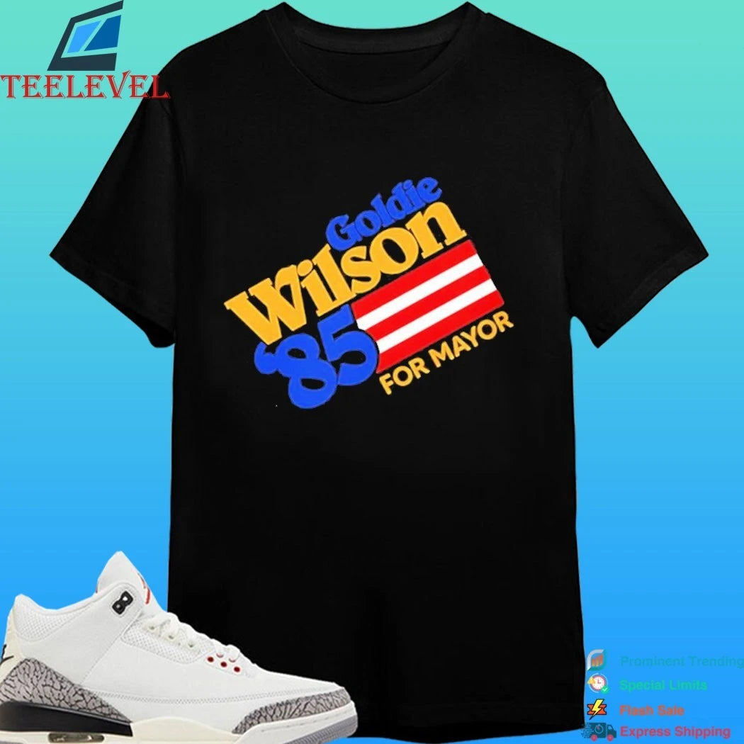 Goldie Wilson 85 For Mayor Back To The Future Shirt