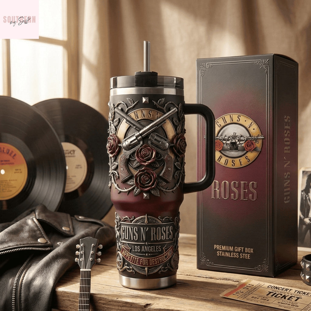 Guns N Roses Los Angeles Tumbler