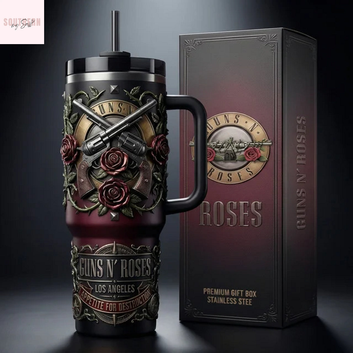 Guns N Roses Los Angeles Tumbler