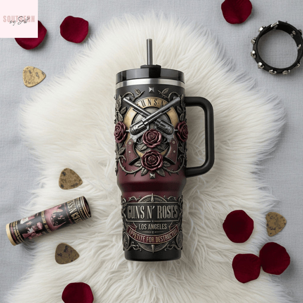 Guns N Roses Los Angeles Tumbler