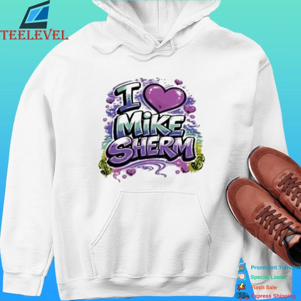 I Heart Mike Sherm Airbrush Shirt