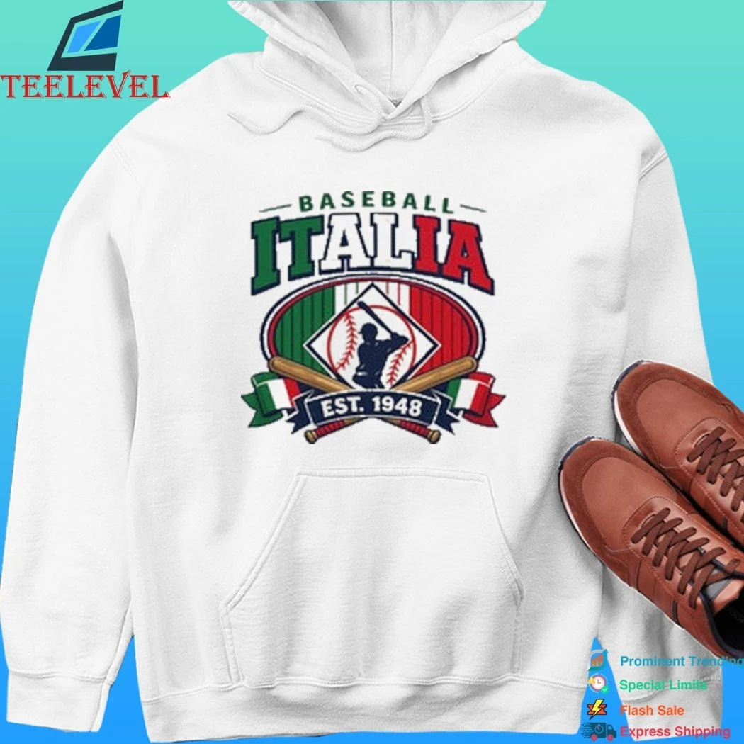 Italia Baseball Heritage Est 1948 Shirt