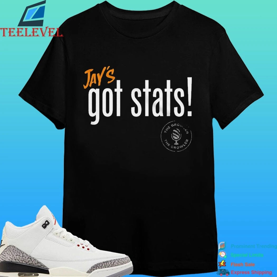 Jay’s Got Stats The Growler Podcast With Paul Dehner Shirt