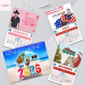 Kenny Chesney 2026 Wall Calendar