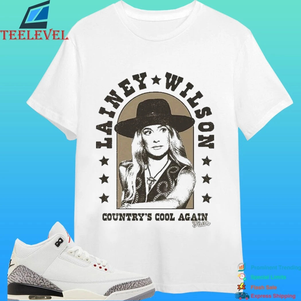 Lainey Wilson Country’s Cool Again 2024 Tour Shirt