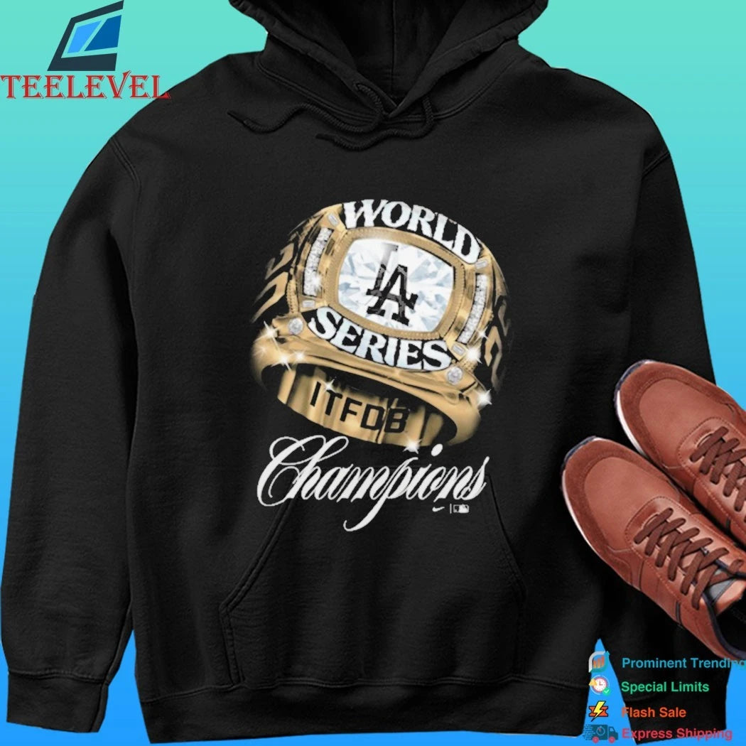 Los Angeles Dodgers Women’s 2026 Gold Collection Graphic Shirt