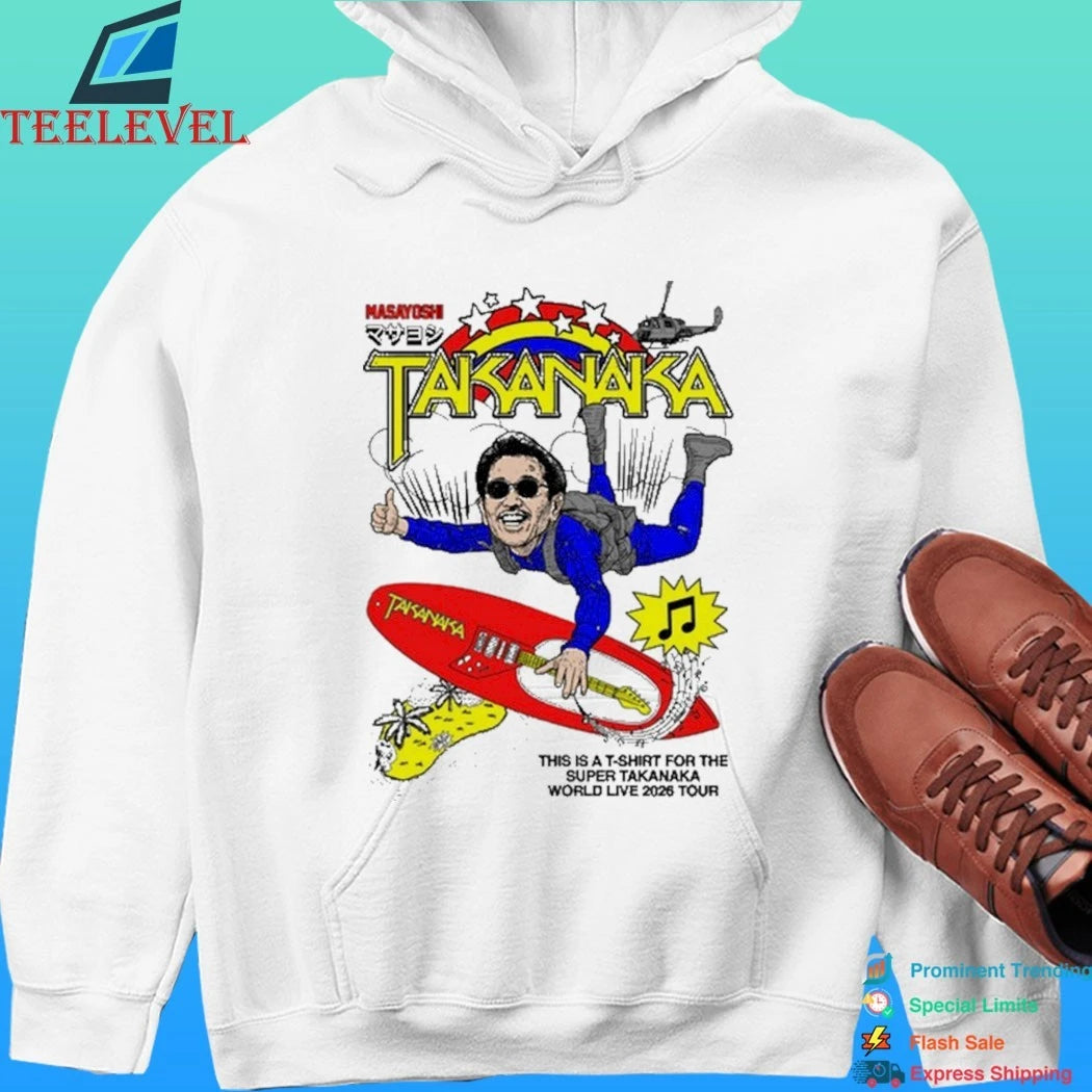 Masayoshi Takanaka Super Takanaka World Live 2026 Tour Shirt