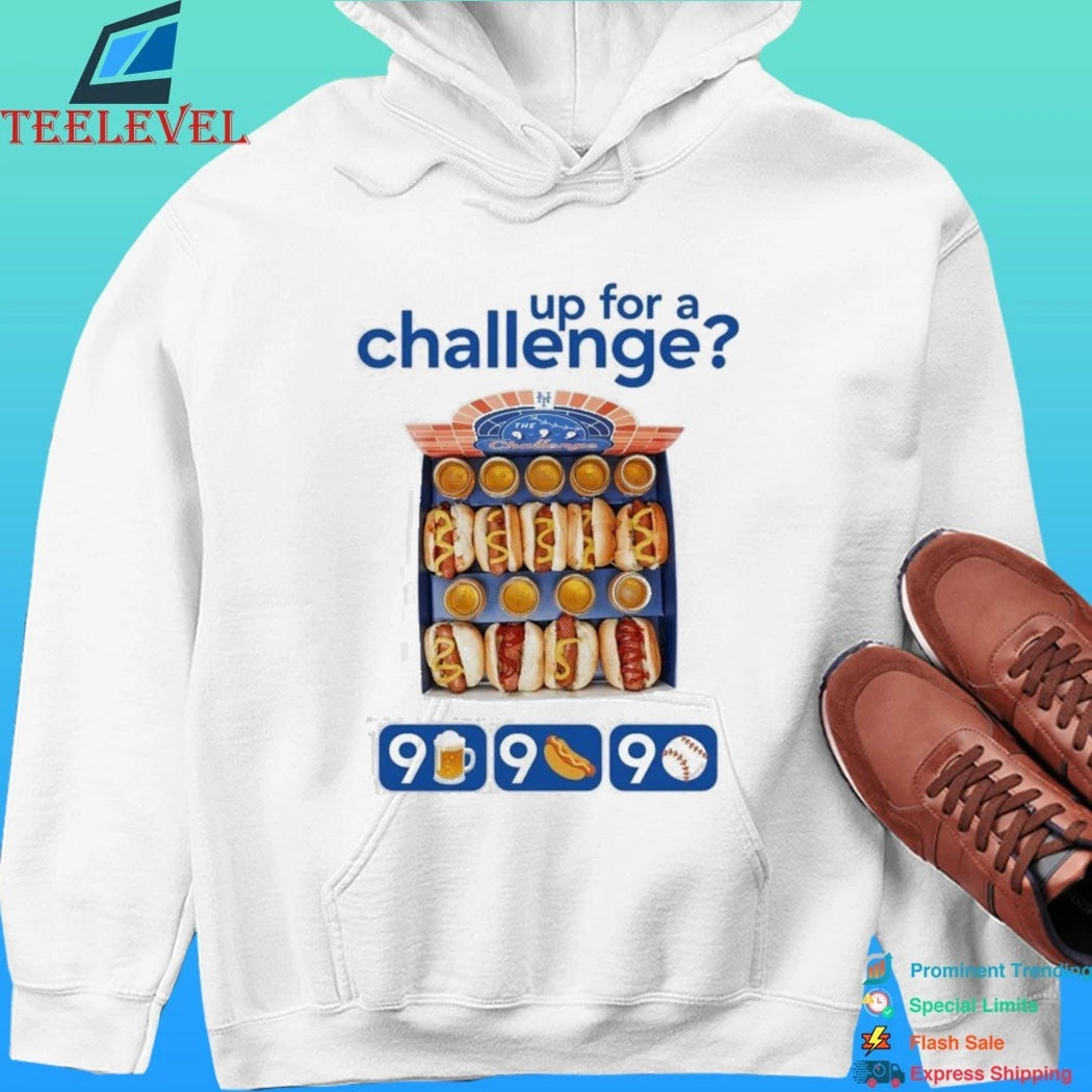 Mets 9 Beers 9 Dogs 9 Innings Up For A Challenge Shirt