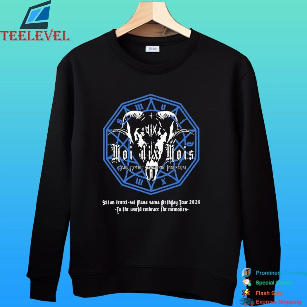 Moi Dix Mois Dark Gothic Symphonic Industrial Tour 2026 Shirt