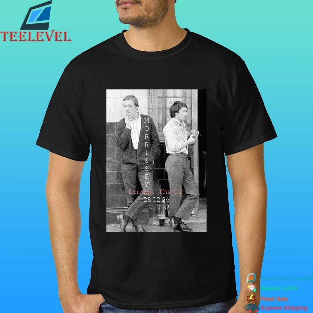 Morrissey London The O2 28 02 26 Shirt