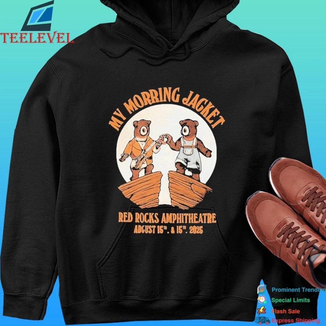 My Morning Jacket Red Rocks Aug 15 &amp; 16, 2025 Bears Moon Shirt