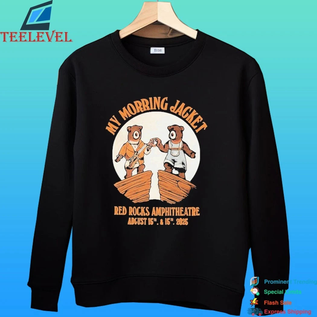 My Morning Jacket Red Rocks Aug 15 &amp; 16, 2025 Bears Moon Shirt