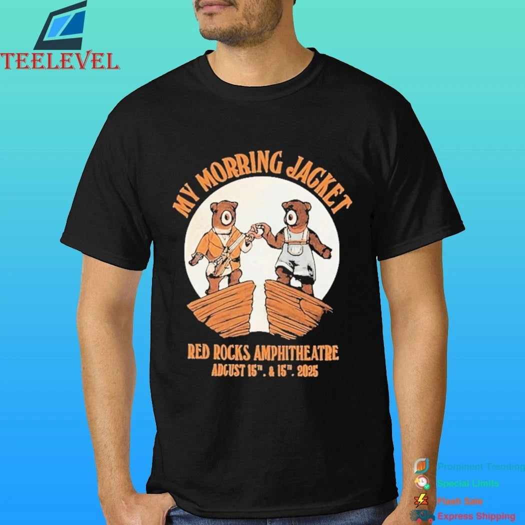 My Morning Jacket Red Rocks Aug 15 &amp; 16, 2025 Bears Moon Shirt