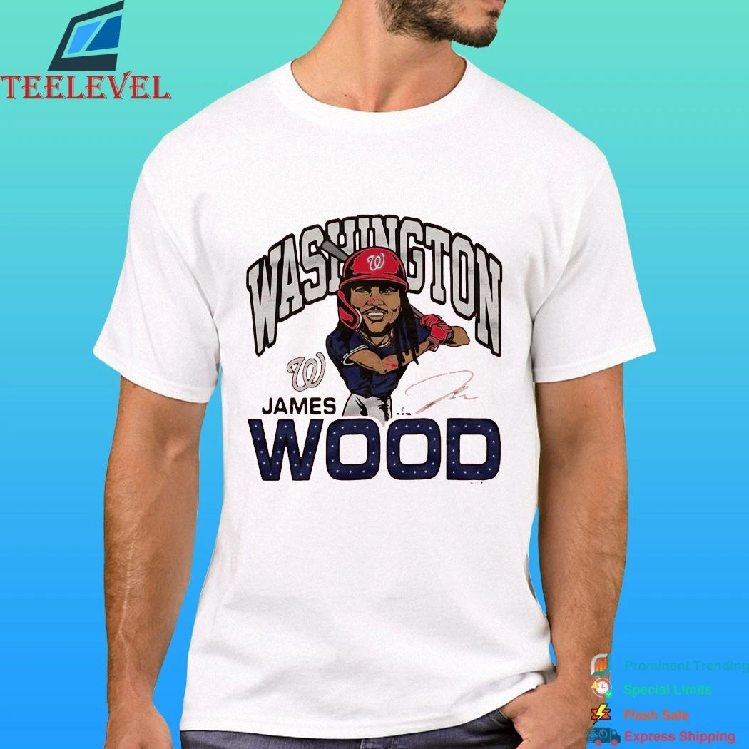 Nationals James Wood Signature Shirt