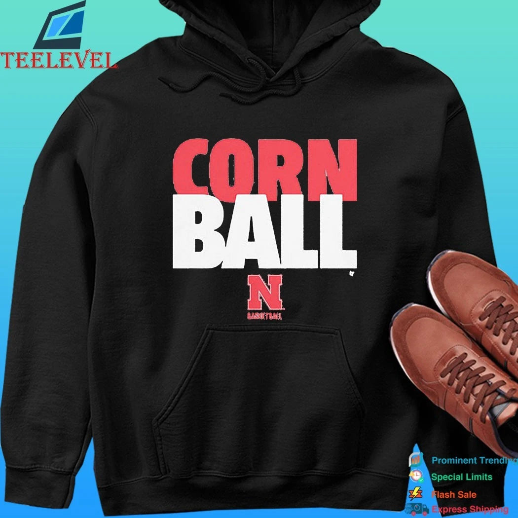 Nebraska Basketball Corn Ball Shirt