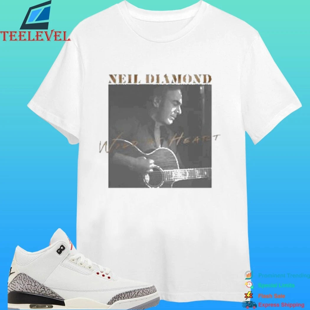 Neil Diamond Wild At Heart Photo Shirt