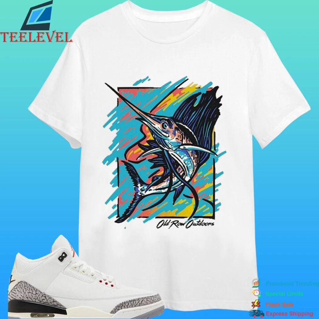 Old Row Outdoors Neon Sailfish Shirt