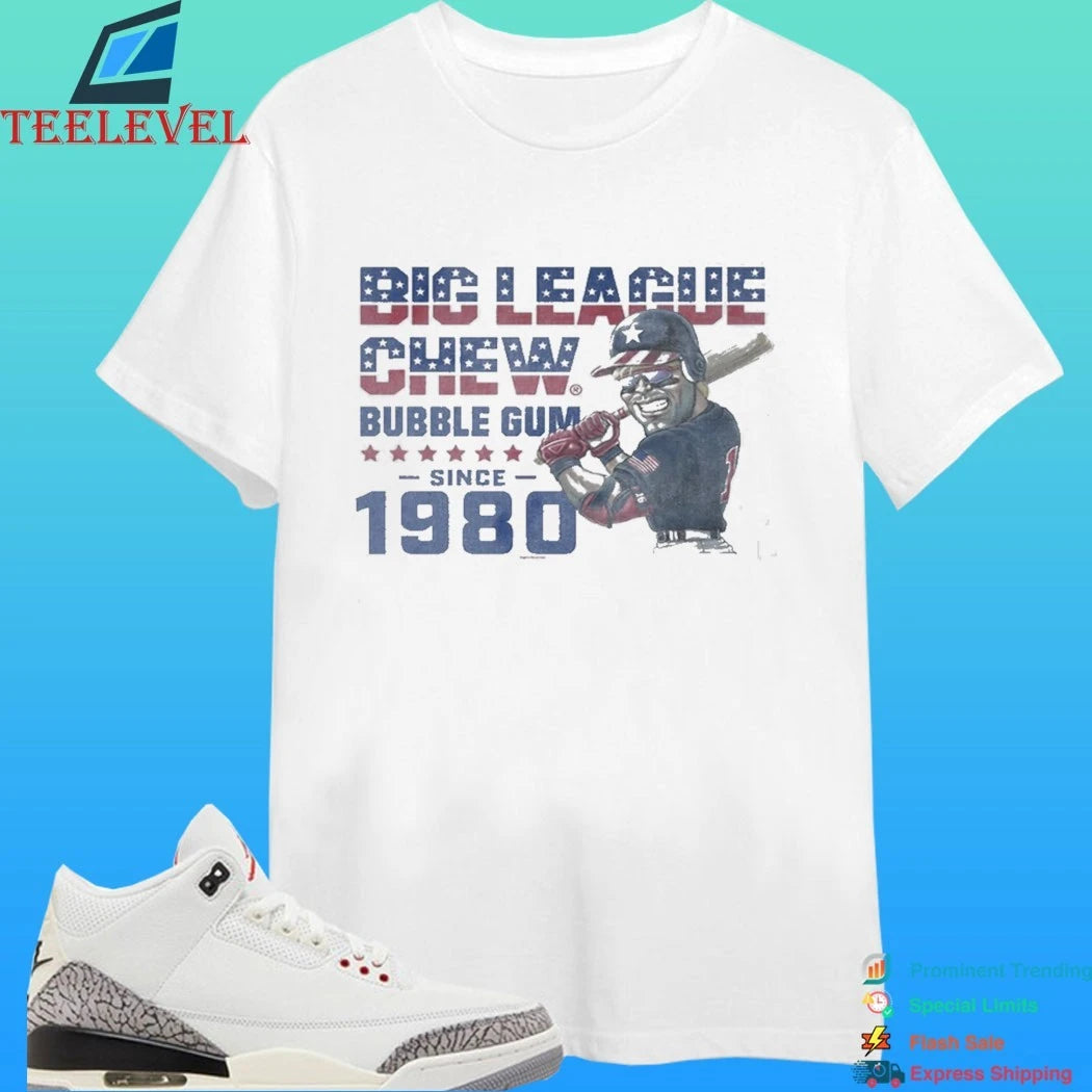 Patriotic Bubble Gum Since 1980 Big League Chew Shirt