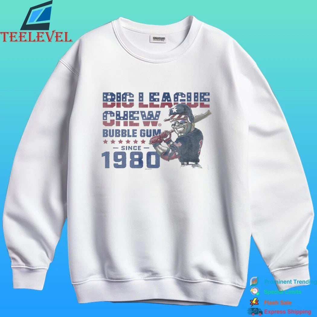 Patriotic Bubble Gum Since 1980 Big League Chew Shirt