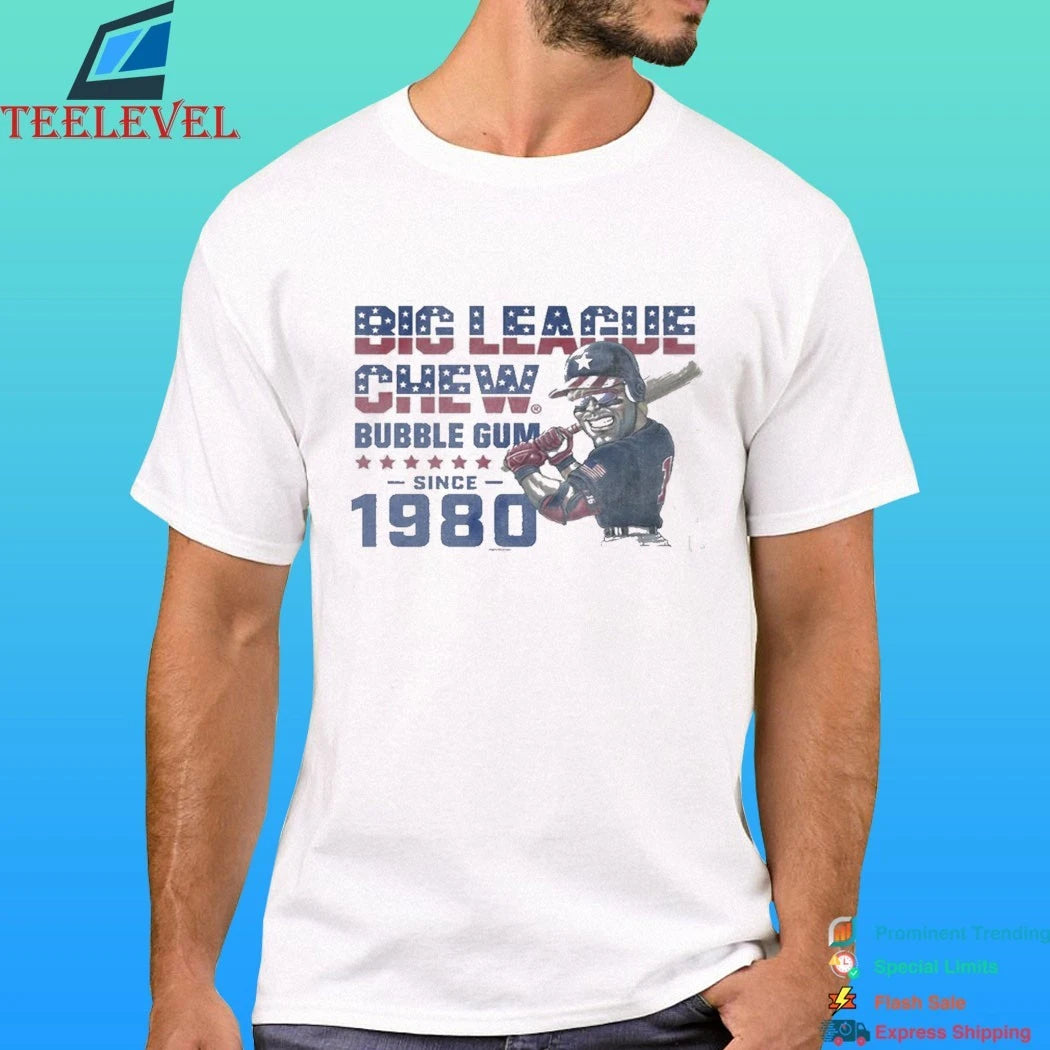 Patriotic Bubble Gum Since 1980 Big League Chew Shirt