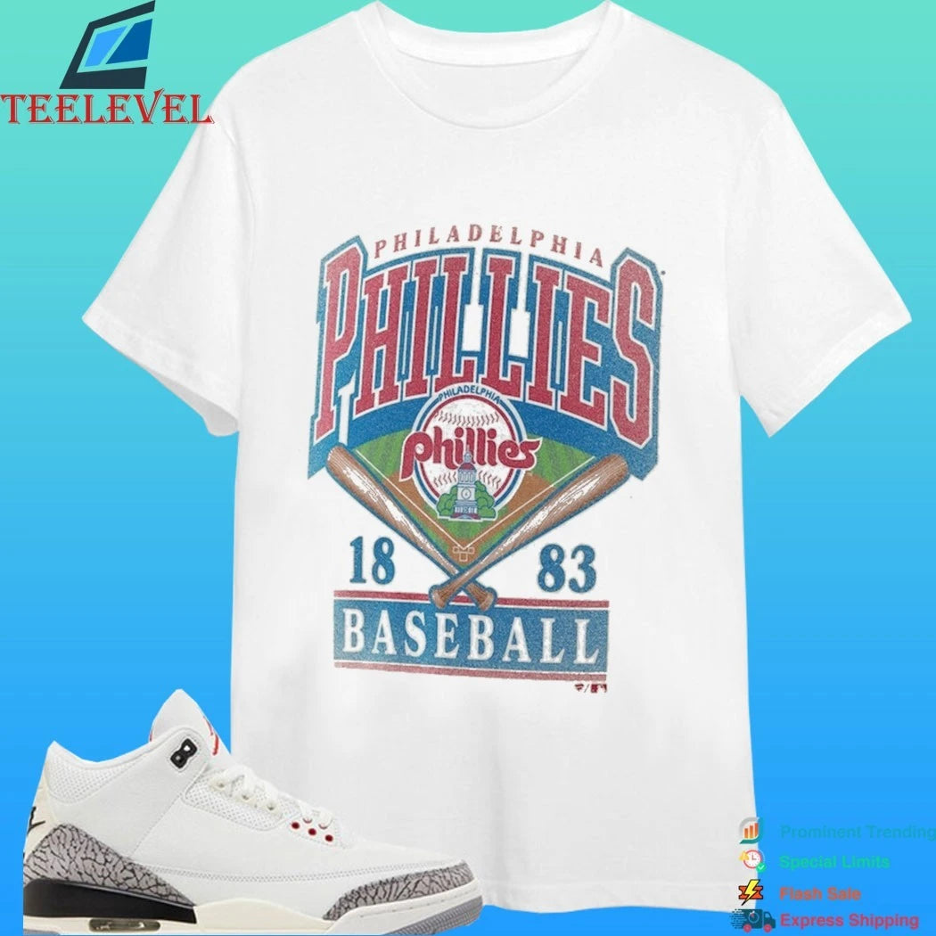 Philadelphia Phillies Profile Big &amp; Tall Screen Print Shirt