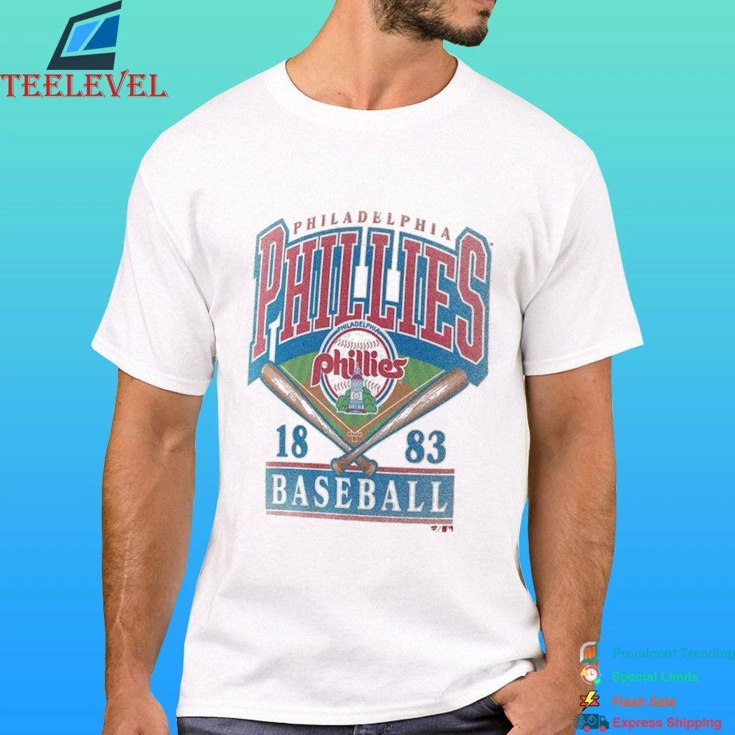 Philadelphia Phillies Profile Big &amp; Tall Screen Print Shirt