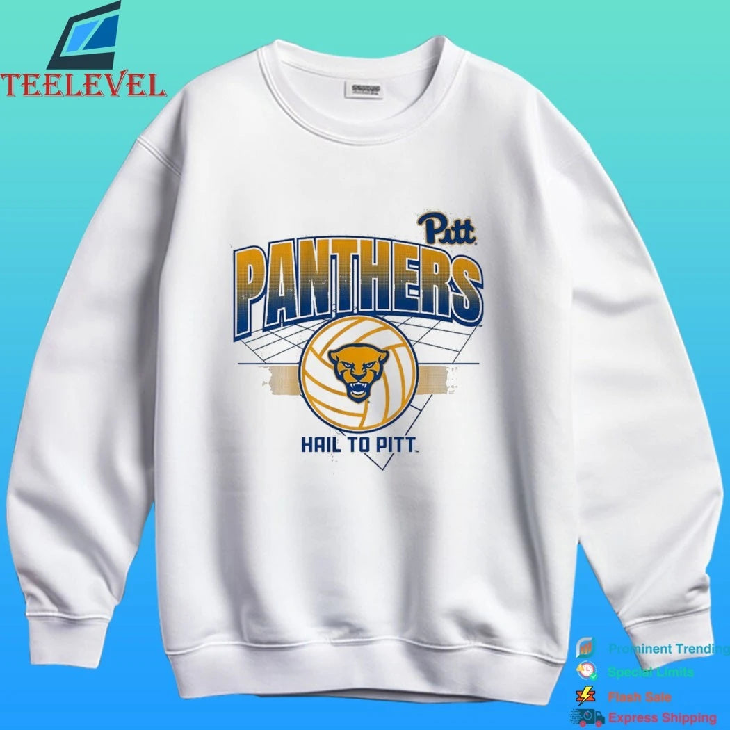 Pitt Panthers Hail To Pitt Volleyball Grid Shirt