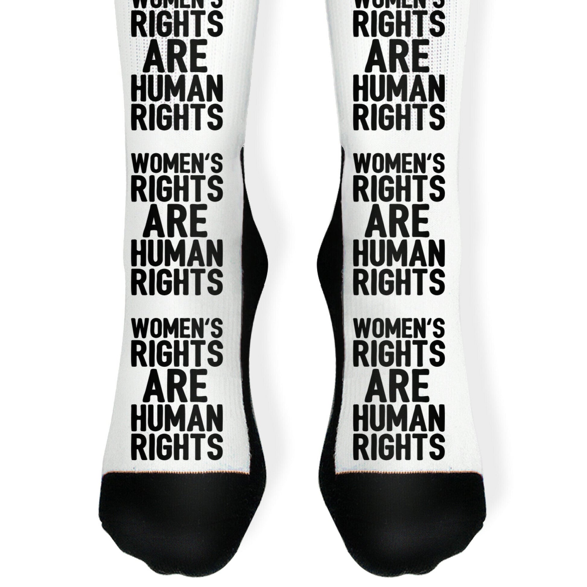 Women's Rights Are Human Rights Socks
