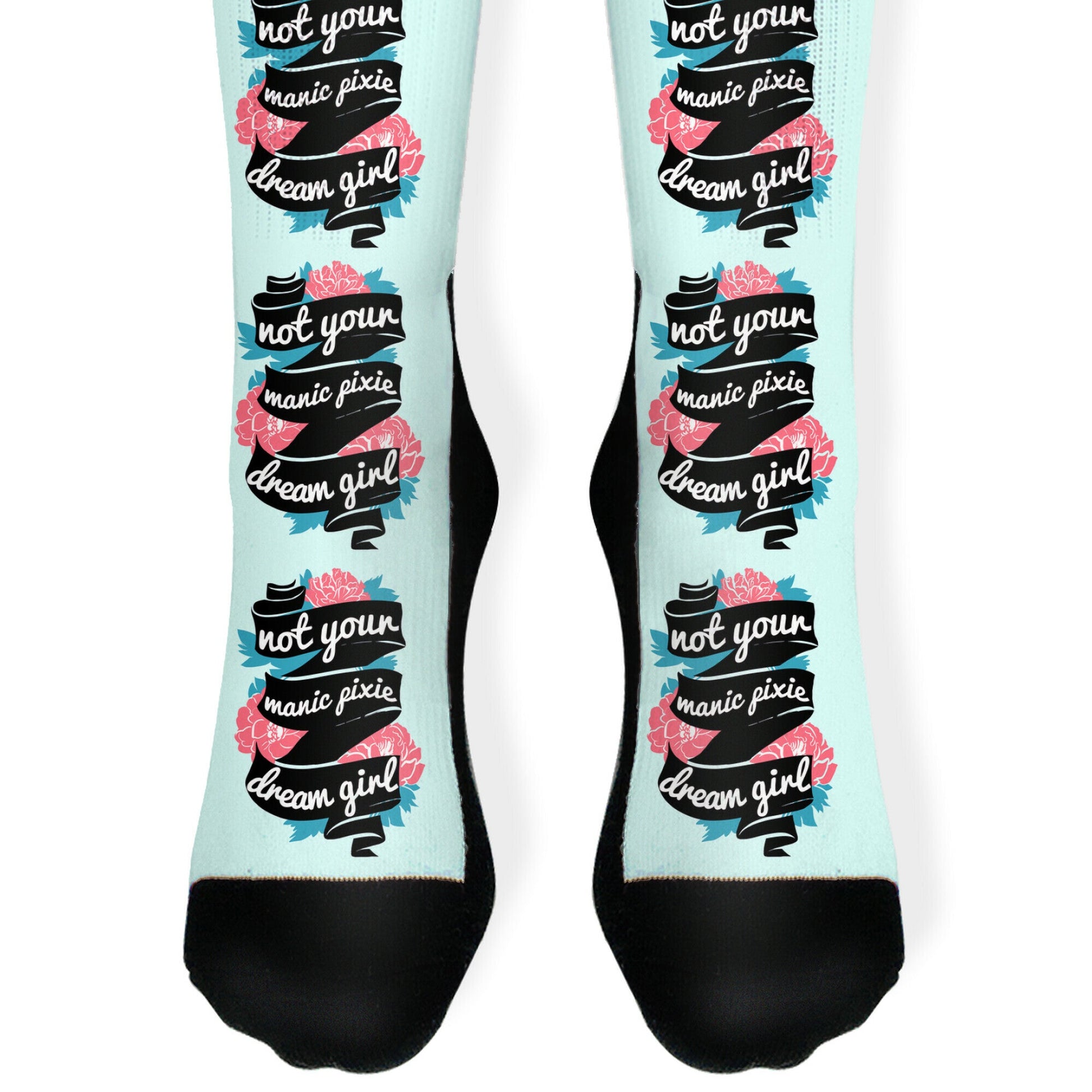Not Your Manic Pixie Dream Girl Socks