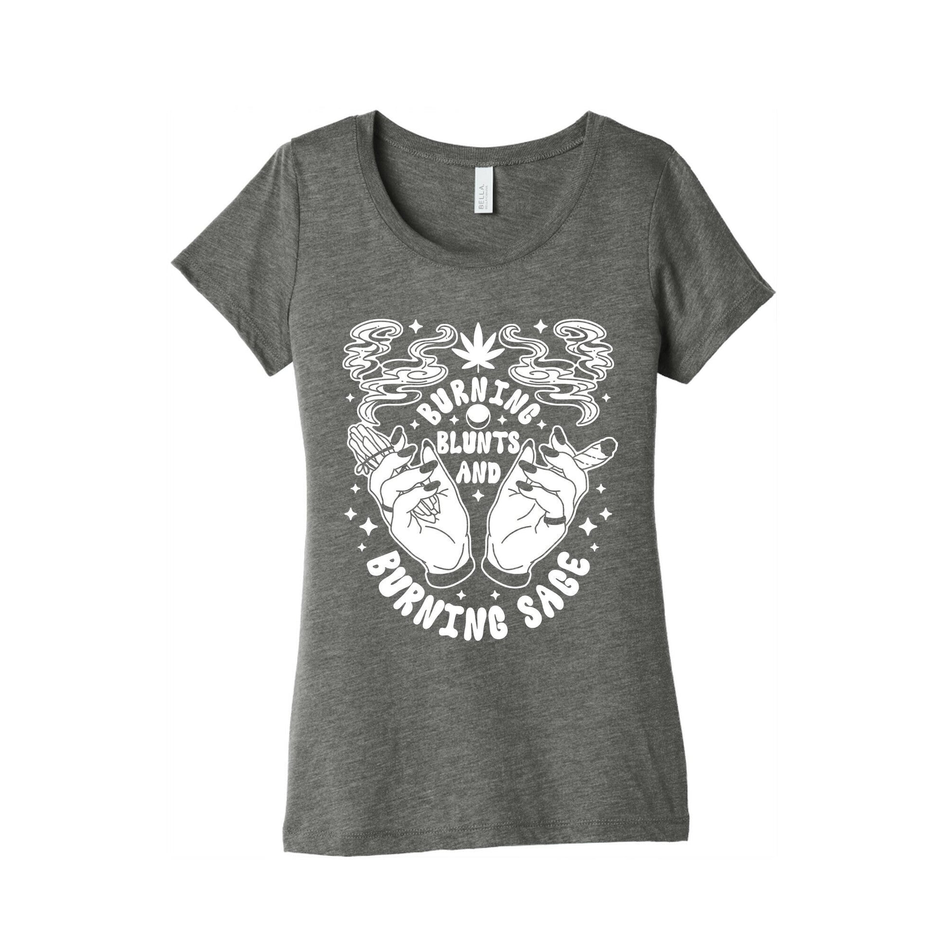 Burning Blunts and Burning Sage Women's Triblend Tee