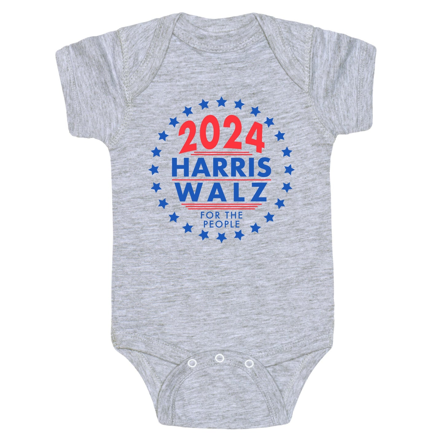 2024 Harris Walz For The People Baby One-Piece
