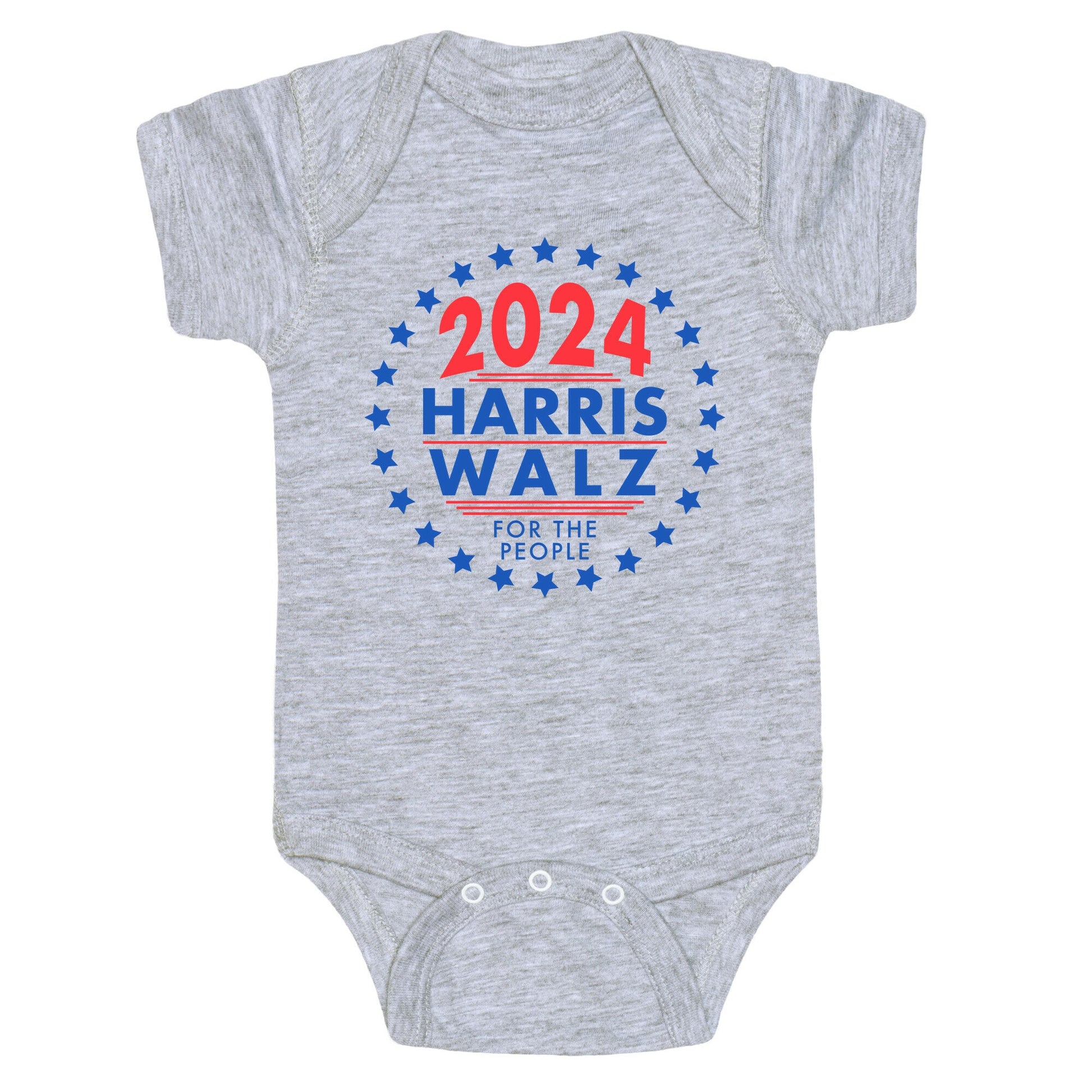 2024 Harris Walz For The People Baby One-Piece